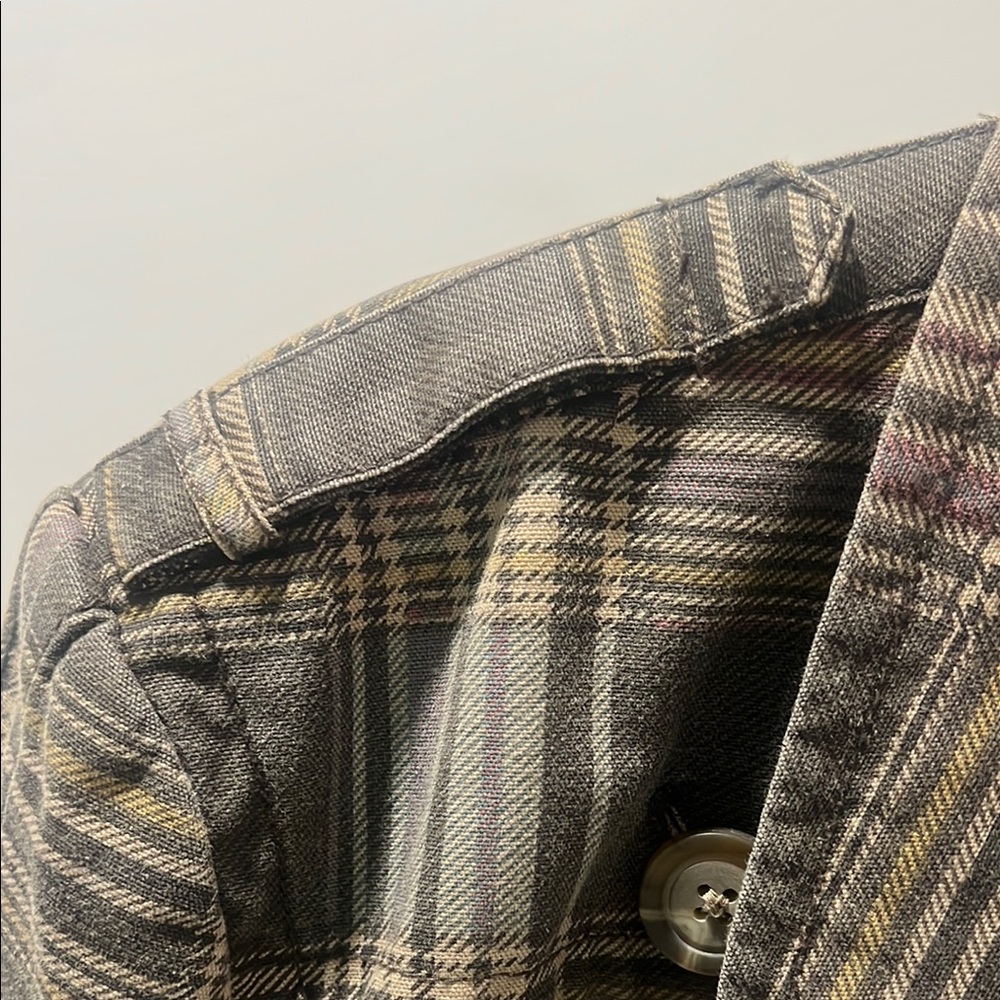 Plaid Button-Up Jacket - Picture 13 of 13